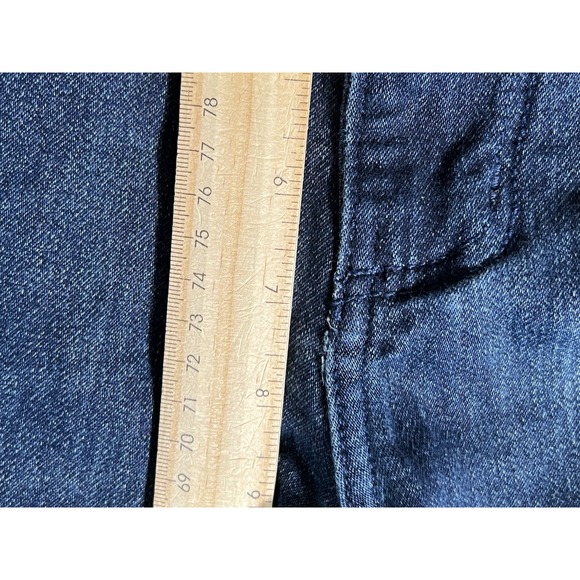 Lacoste Jeans Straight Fit‎ Dark Wash Stretch Waist Womens Size 42x30 - Picture 4 of 12